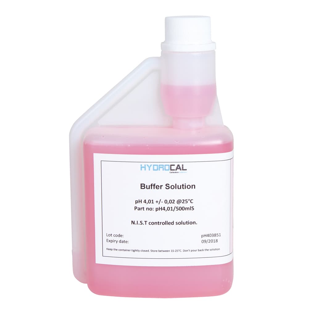 Spare part image Bufferopløsning pH 4, 500 ml